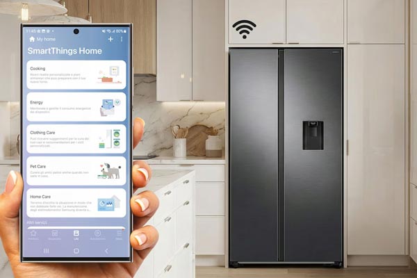 frigorifero con connessione wifi