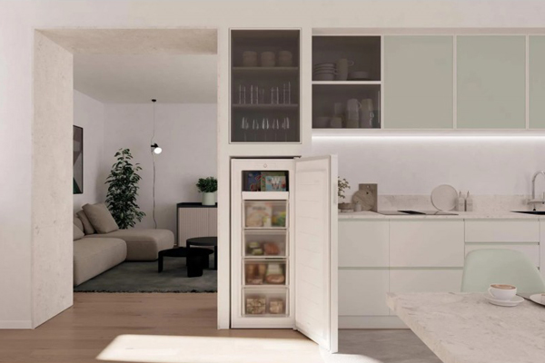 congelatore verticale libera installazione