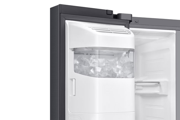 frigorifero con dispenser acqua e ghiaccio