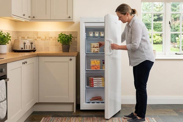 congelatore verticale total no frost