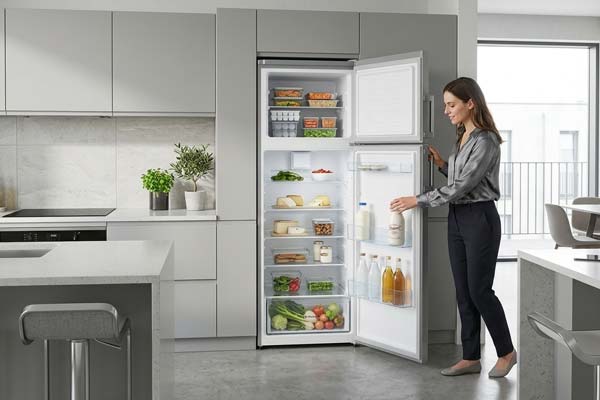 Indesit frigorifero doppia porta congelatore in alto