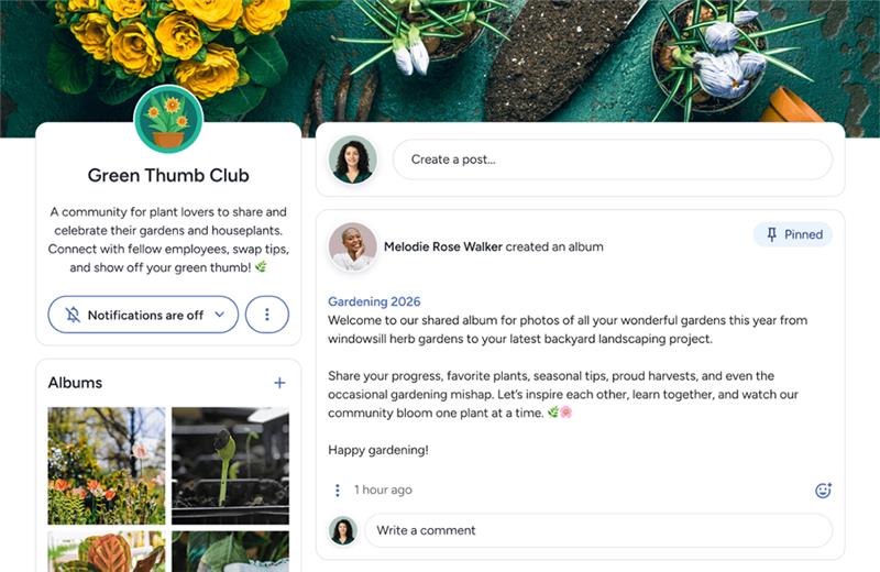 An example of Kudos Spaces. An example of Kudos Spaces.