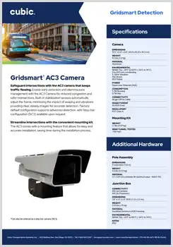 AC3 Camera Datasheet