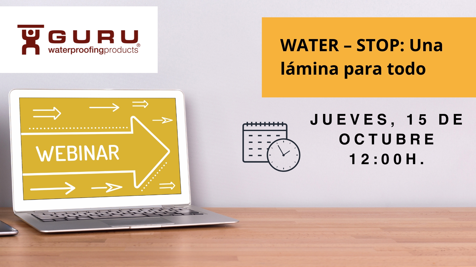 WATER-STOP:  Una l&aacute;mina para todo