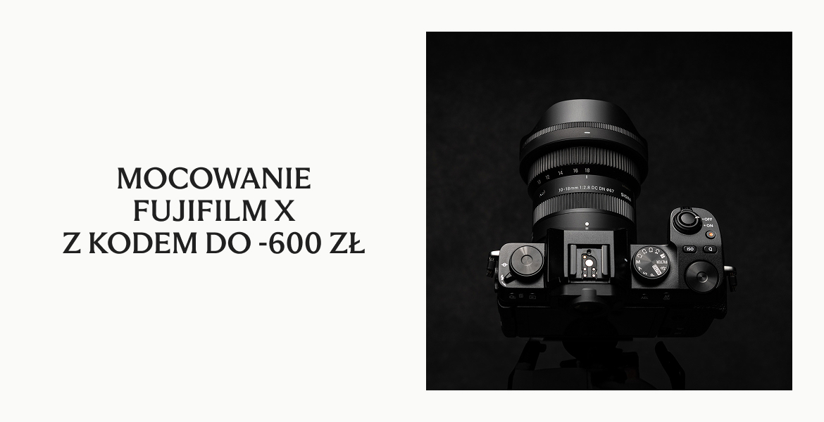Promocja na mocowania Fujifilm X