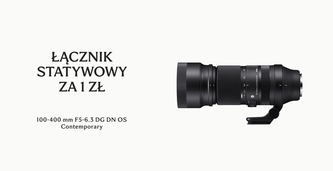 Łącznik statywowy za 1zł  Sigma
