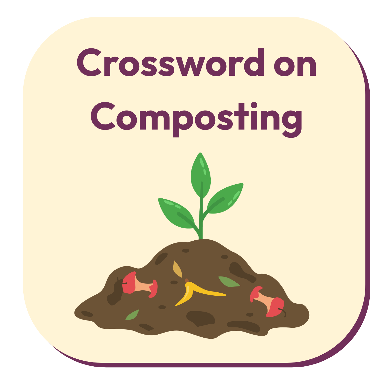 Crossword on Composting Crossword on Composting