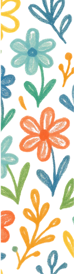 a flower with leaves on a black background
