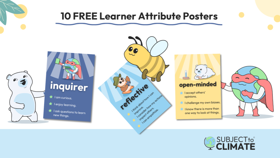 PYP Learner Profile Posters