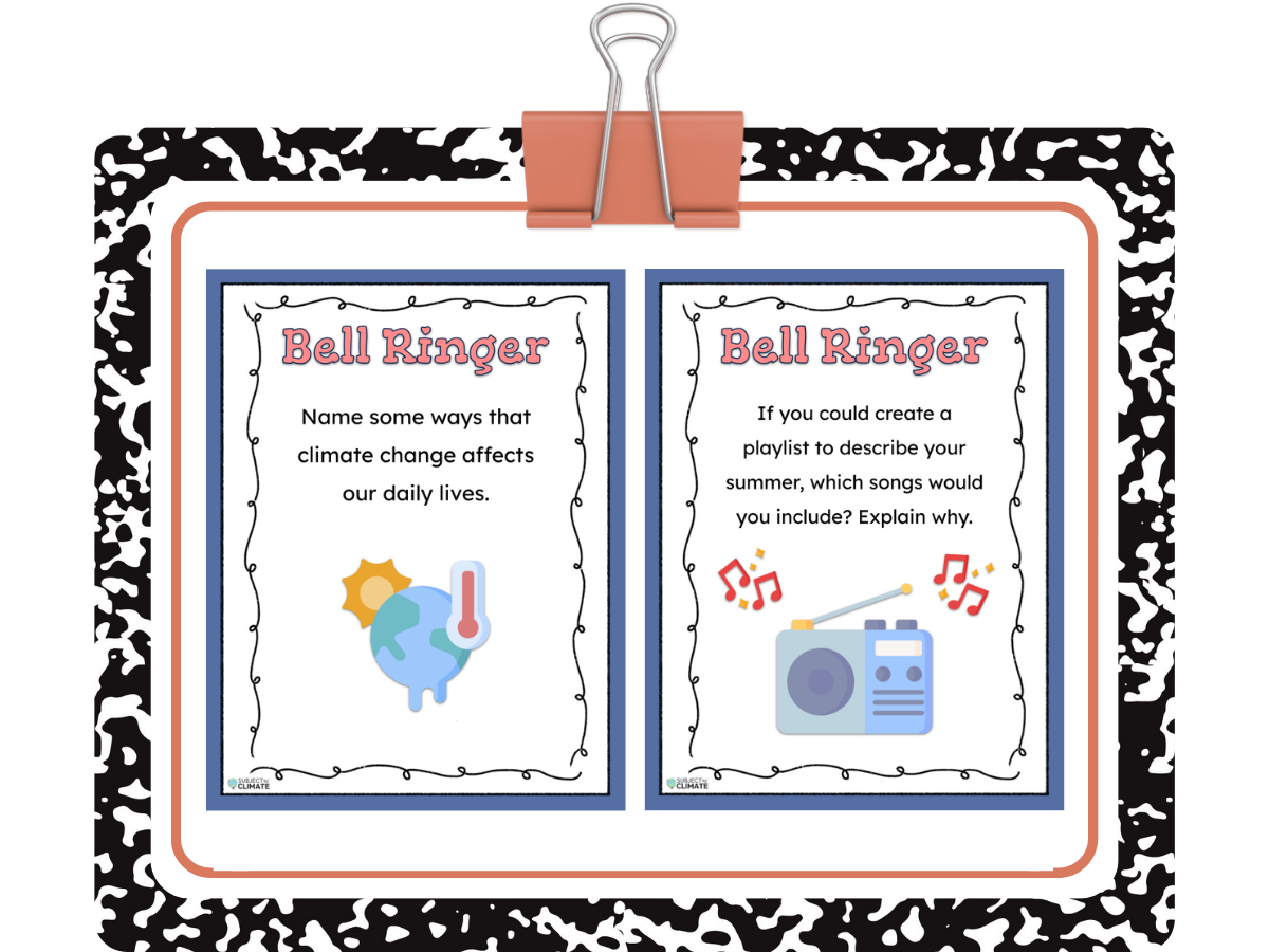 Back to School Activities for Grades 6-8