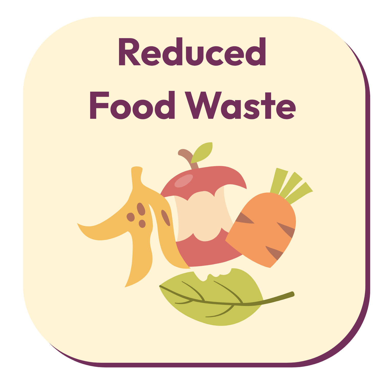 Reduced Food Waste