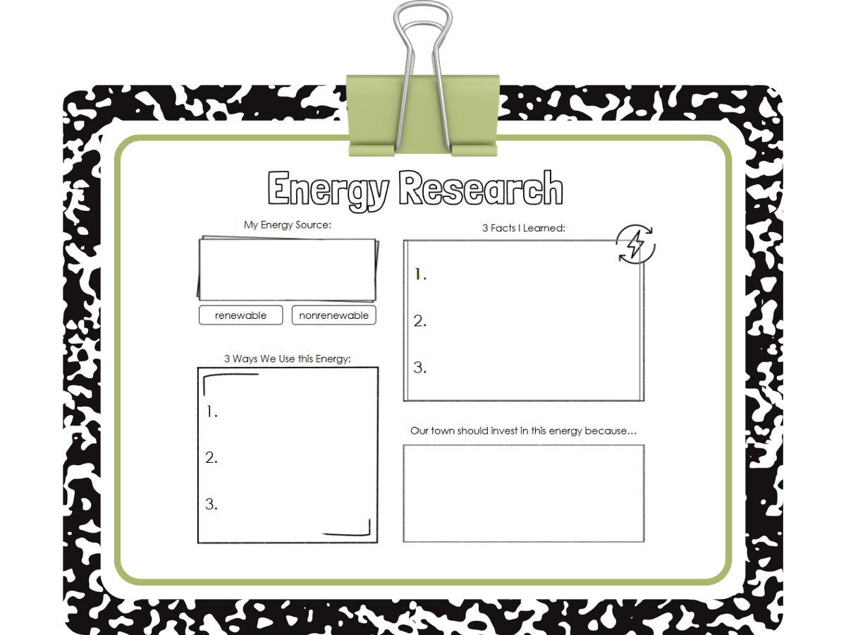 Energy Research and Writing