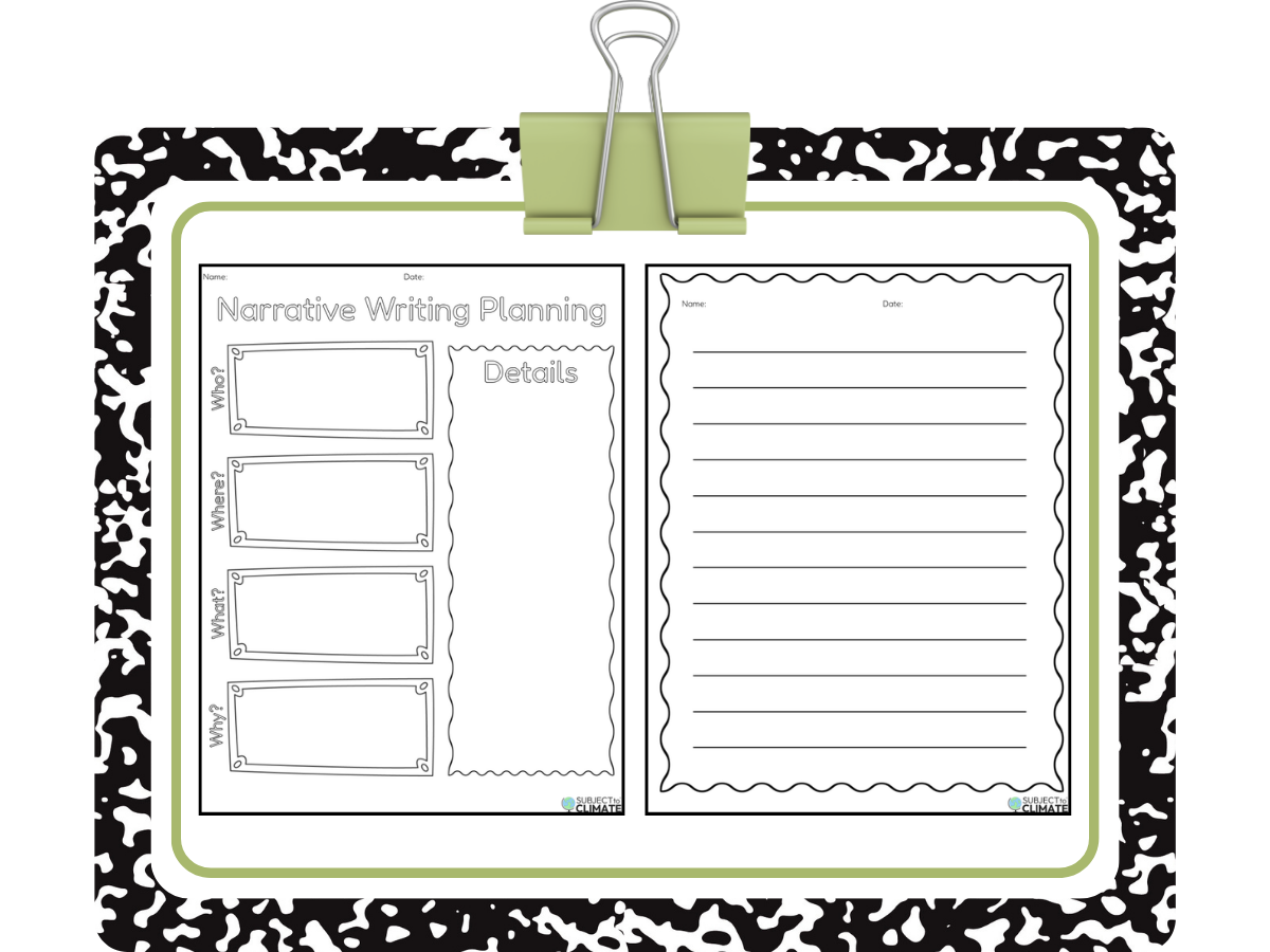 Narrative Writing: Trees
