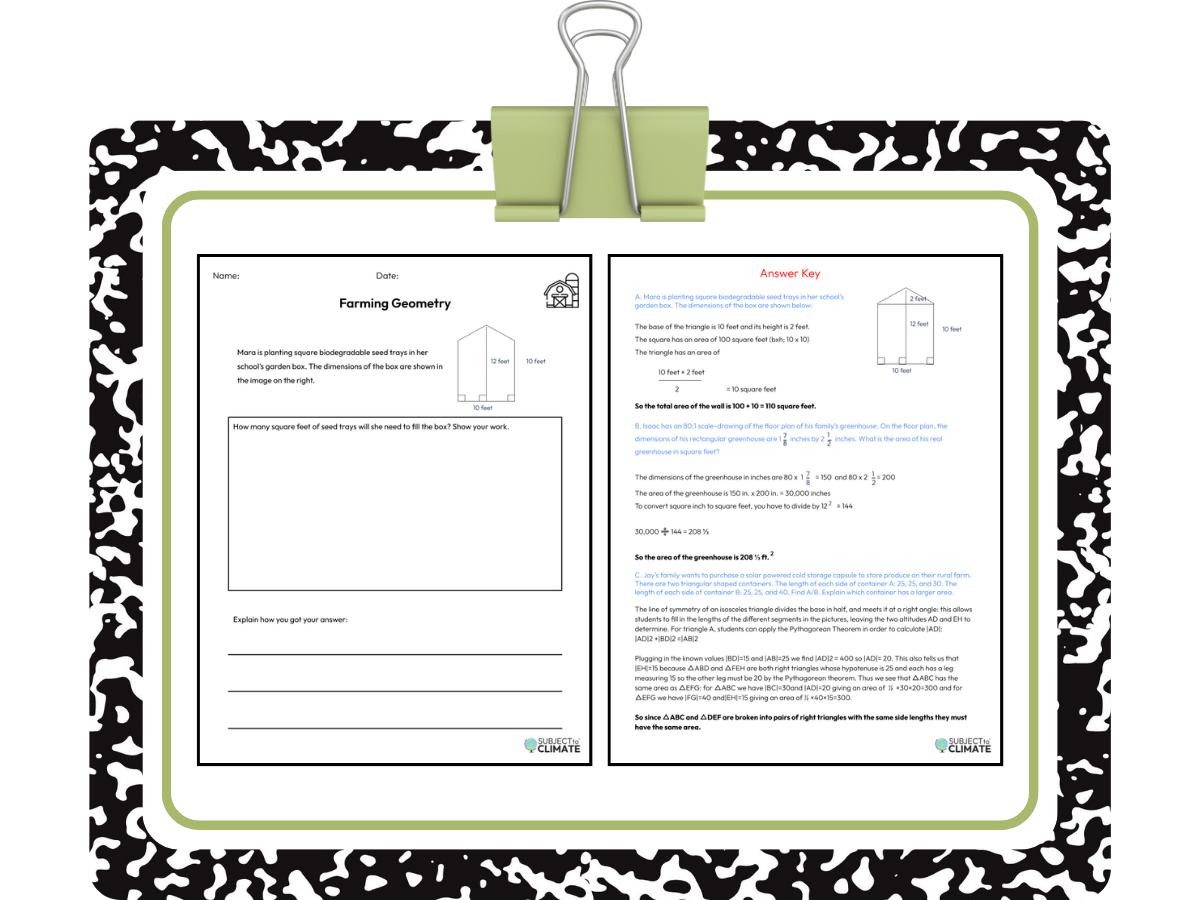 Farming Geometry Activity