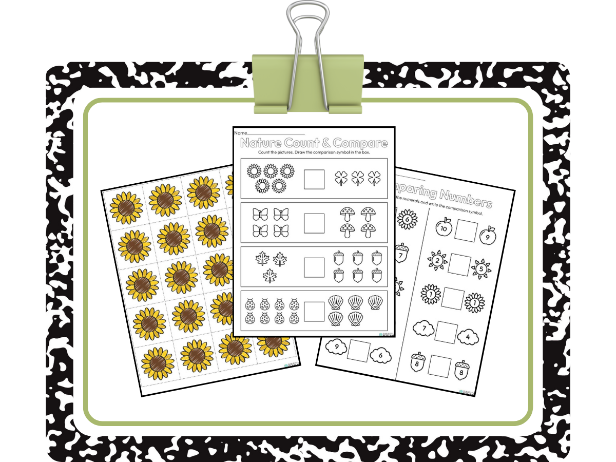 Counting nature: Math activity