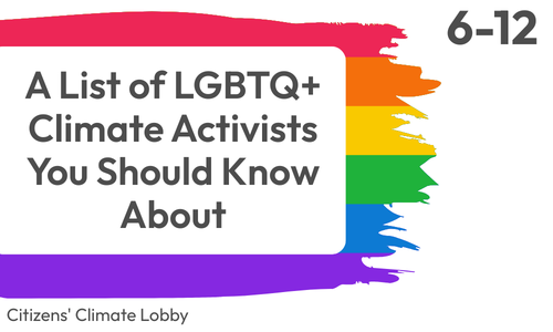 A List of LGBTQ+ Climate Activists You Should Know About