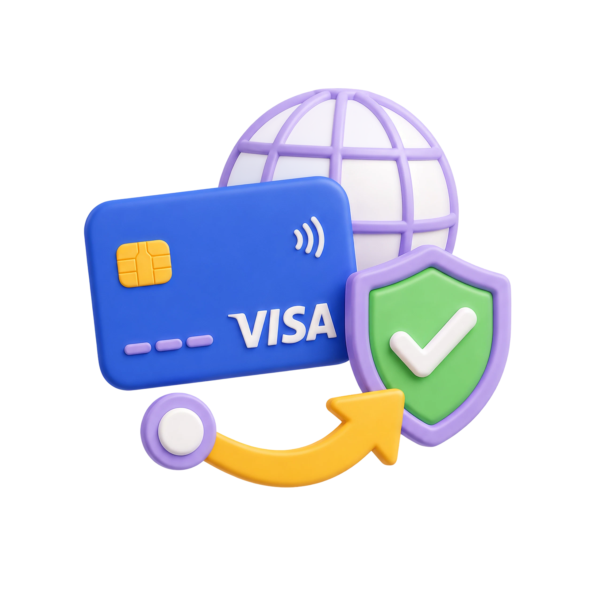 Respaldado por Visa Direct