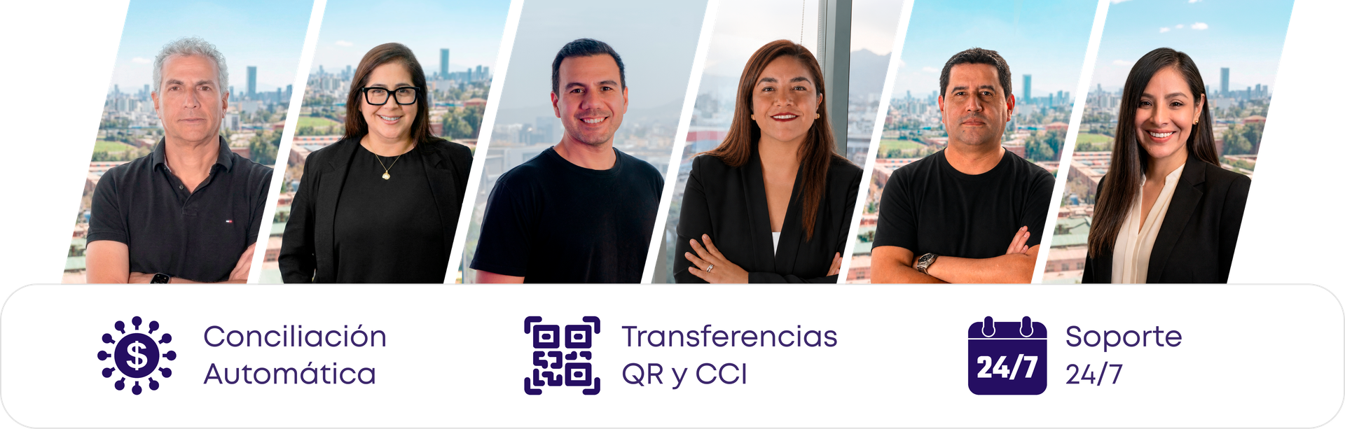 Equipo comercial de LigoPay