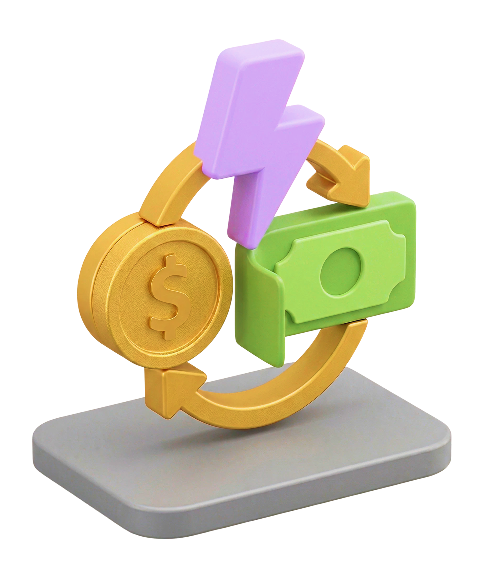 Representación visual de una confirmación automática de pago