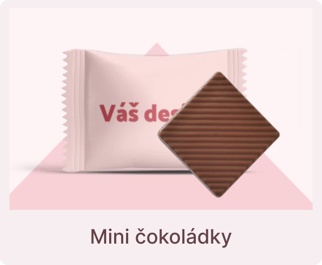 Mini čokoládky Mini čokoládky