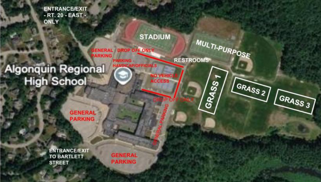 Algonquin Regional High School Facility Map