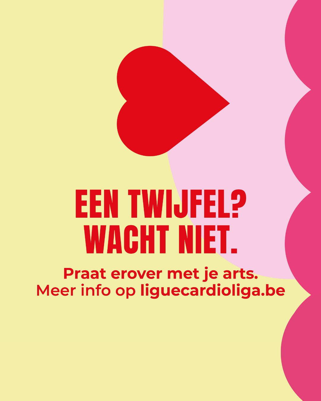 Belgische Cardiologische Liga – Het hart van de vrouw