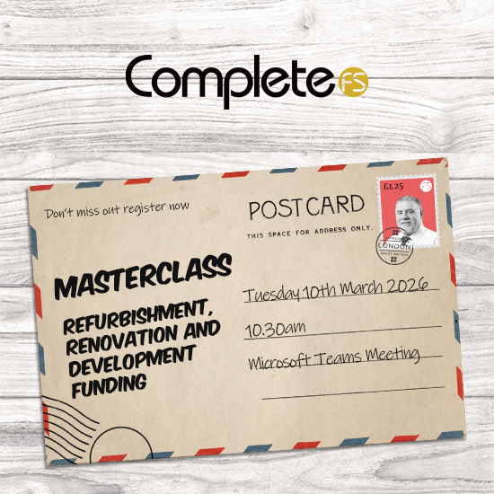 Complete Masterclass - Refurbishment, Renovation and Development funding