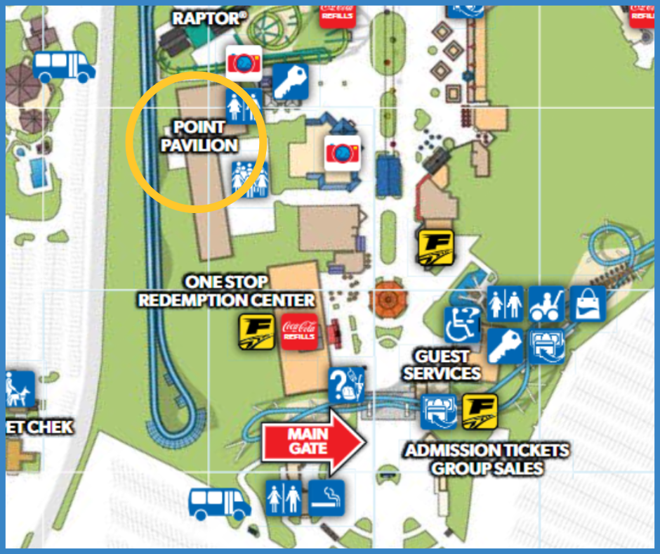 Cedar Point Map 