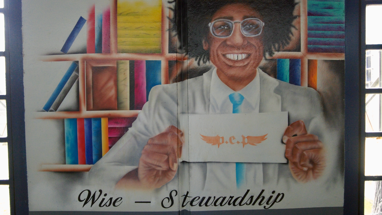 Wise Stewardship mural