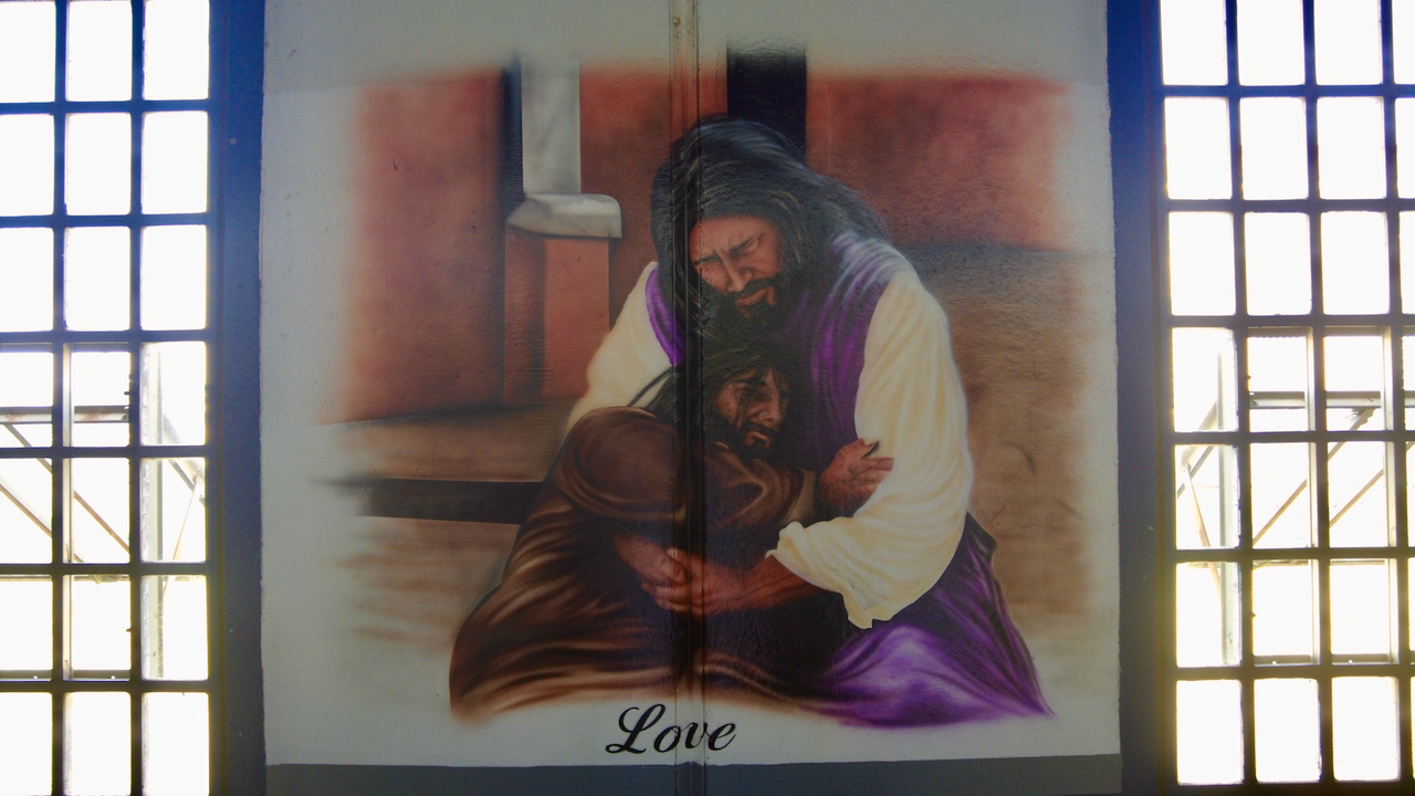 Love mural
