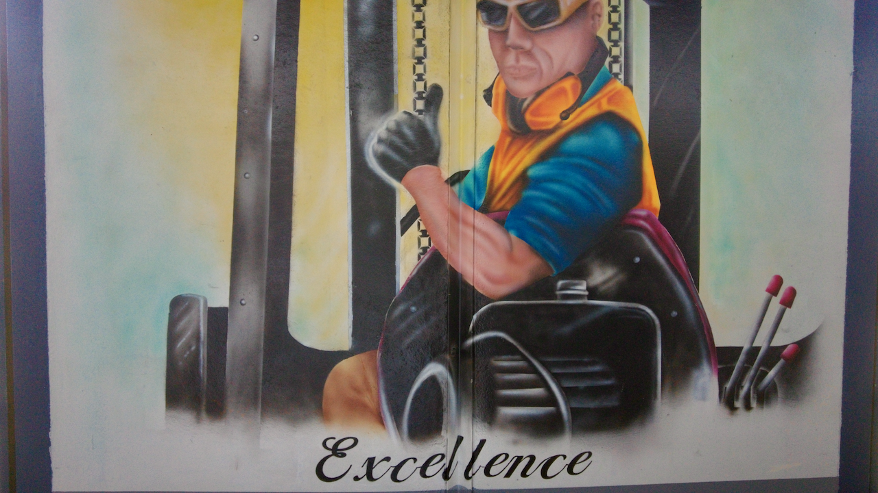 Excellence mural