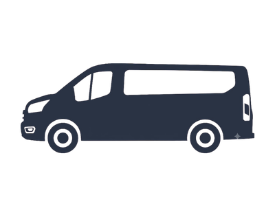Upfitted Passenger Wagon Work Truck