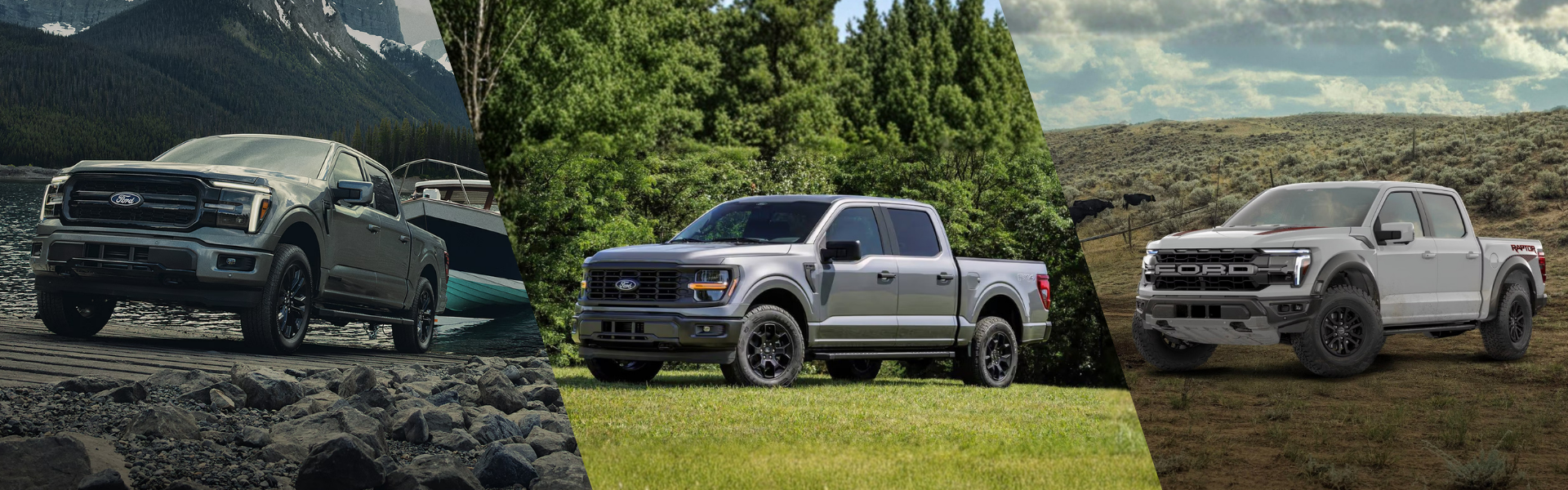 2026 Ford F-150 Trim Comparison Banner