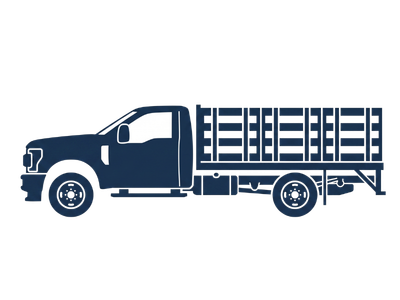 Upfitted Stakebed Work Truck