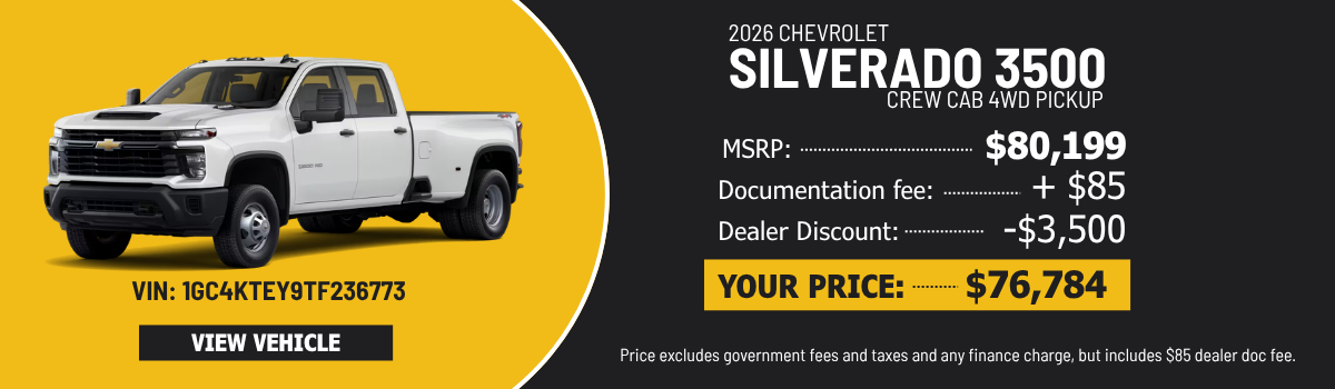 Commercial Fleet Promotion Banner