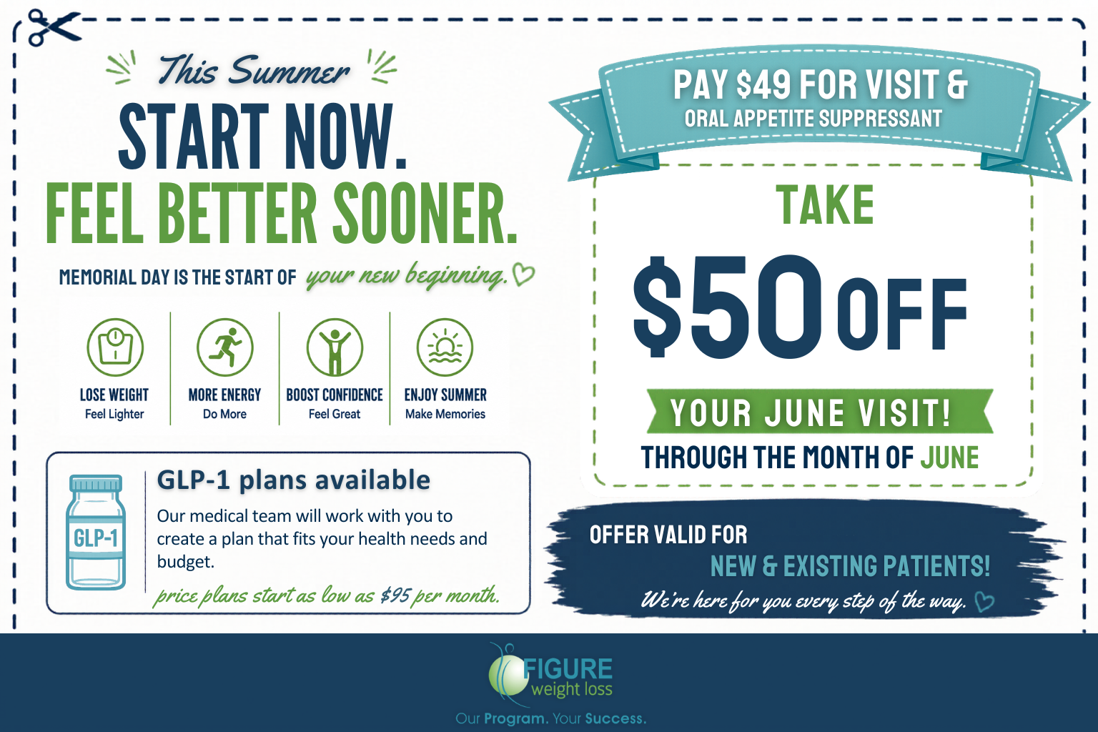 Summer-themed wellness image with soft gradient and natural lighting