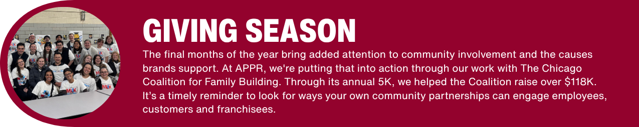 Giving season
