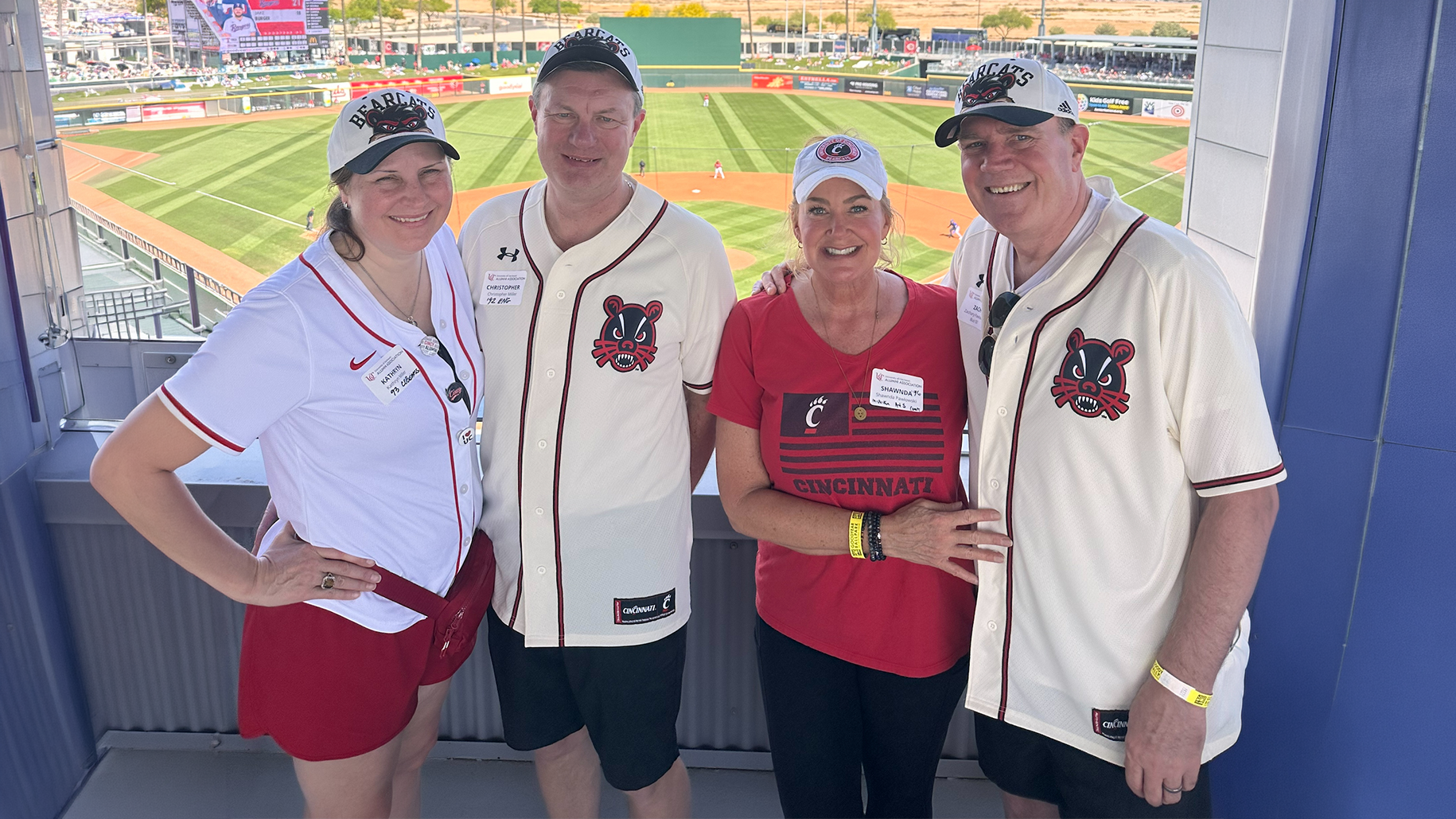 Alumni at Bearcats at the Ballpark