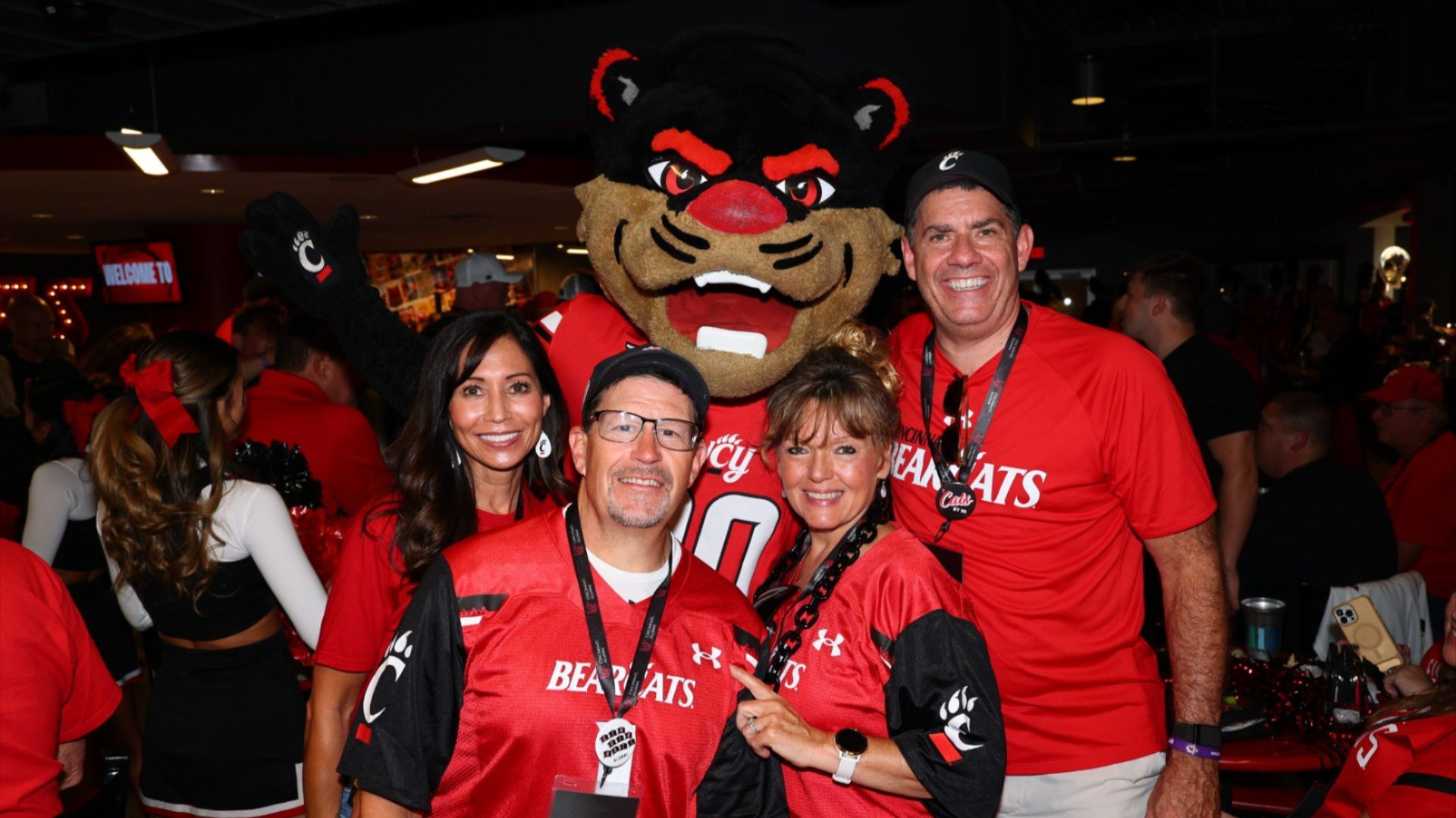 Alumni at Bearcats on the Road event 