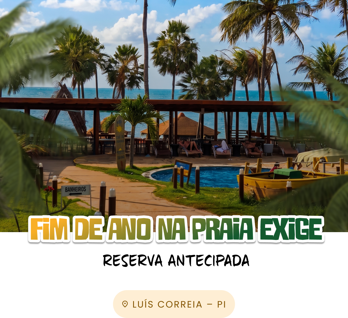 Fim de ano na praia exige reserva antecipada Fim de ano na praia exige reserva antecipada