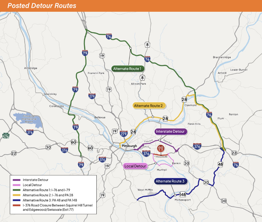 Alternate Detour Routes
