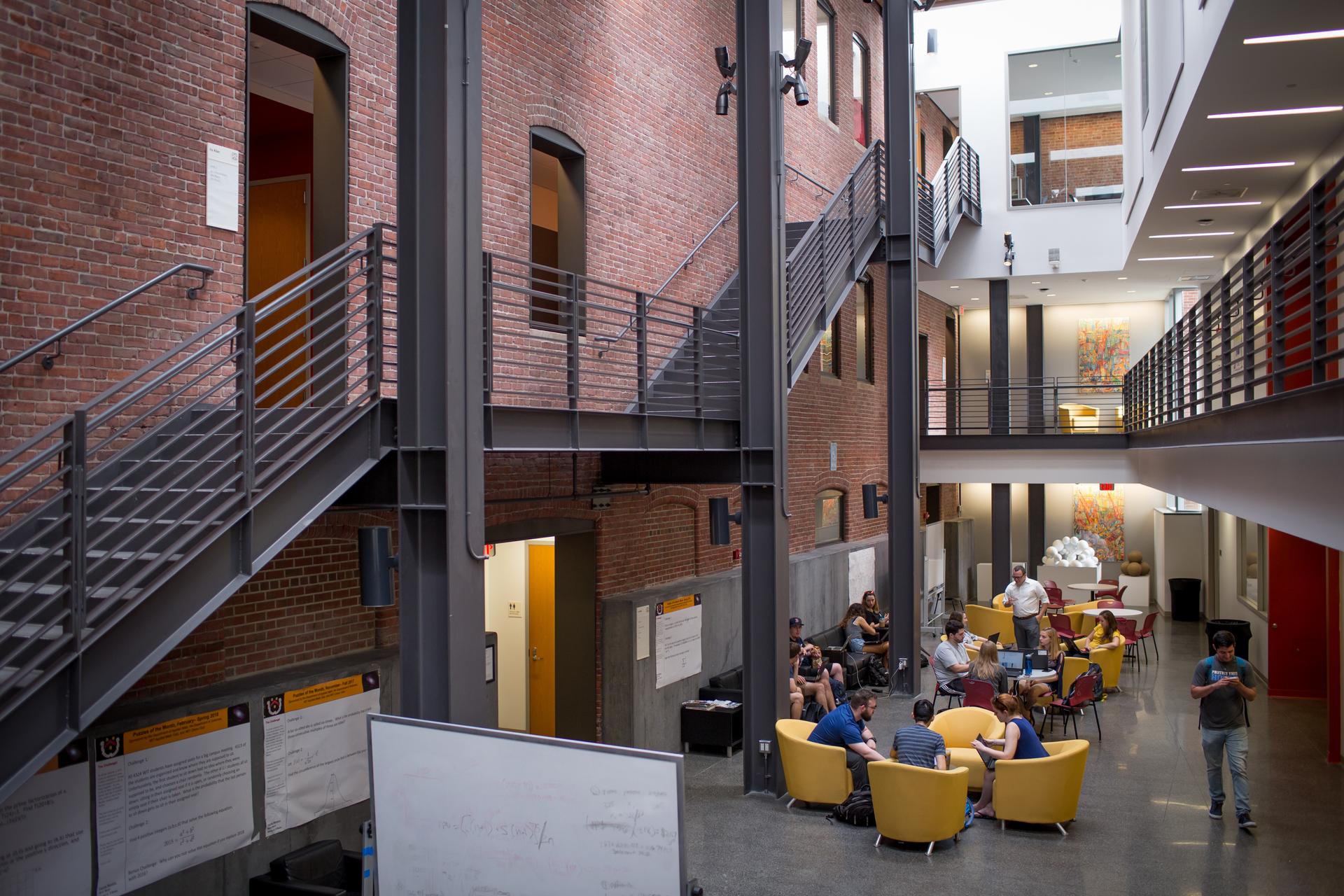 Interior view of Ira Allen building