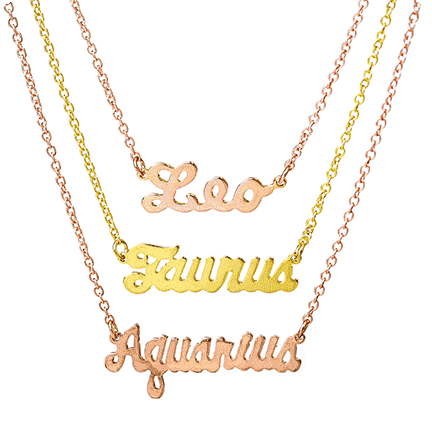Dancers of the Zodiac Necklaces